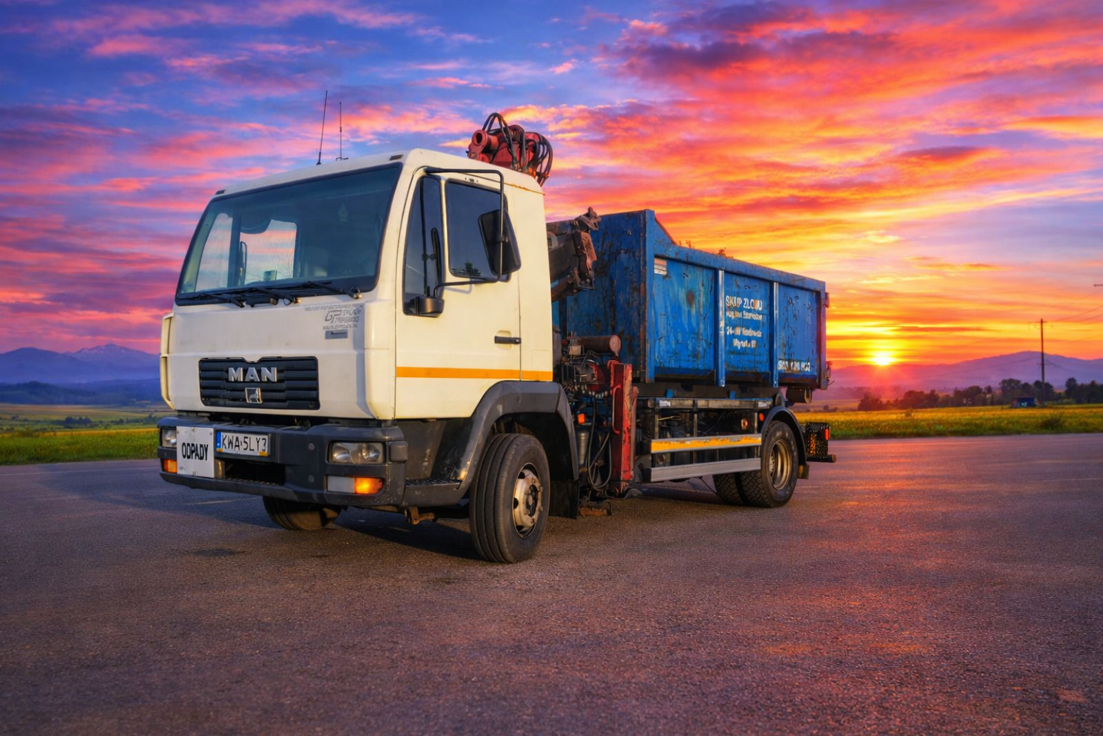 KONTENERY NA GRUZ i ODPADY 