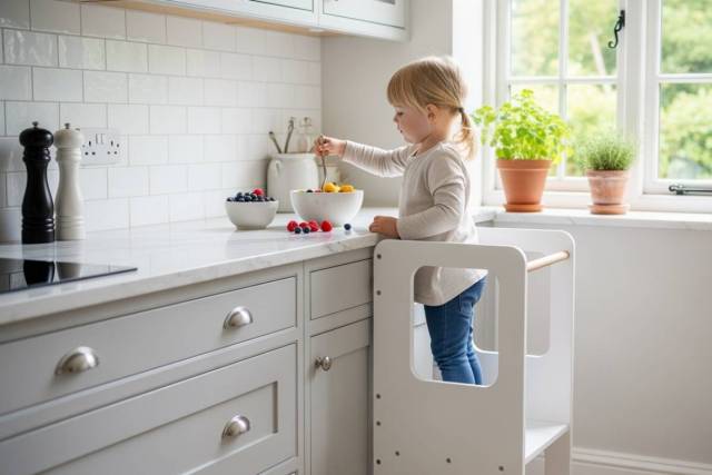 Kitchen Helper – mały pomocnik, duża korzyść. Jak wspierać samodzielność dziecka w kuchni?